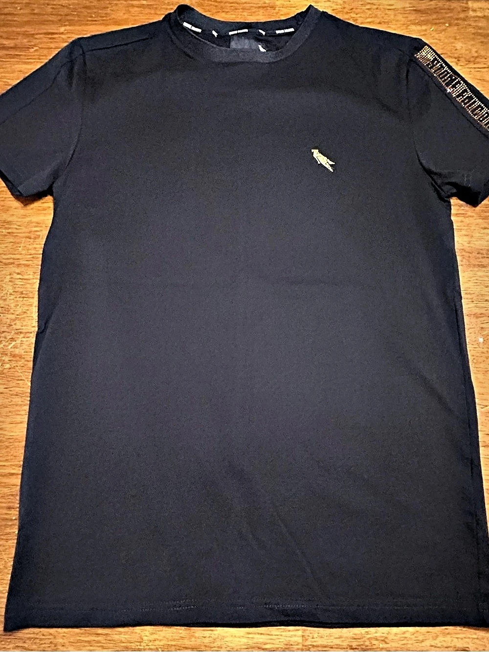 Stone Falcon Men'Small Black Short Sleeve Tee Size Small